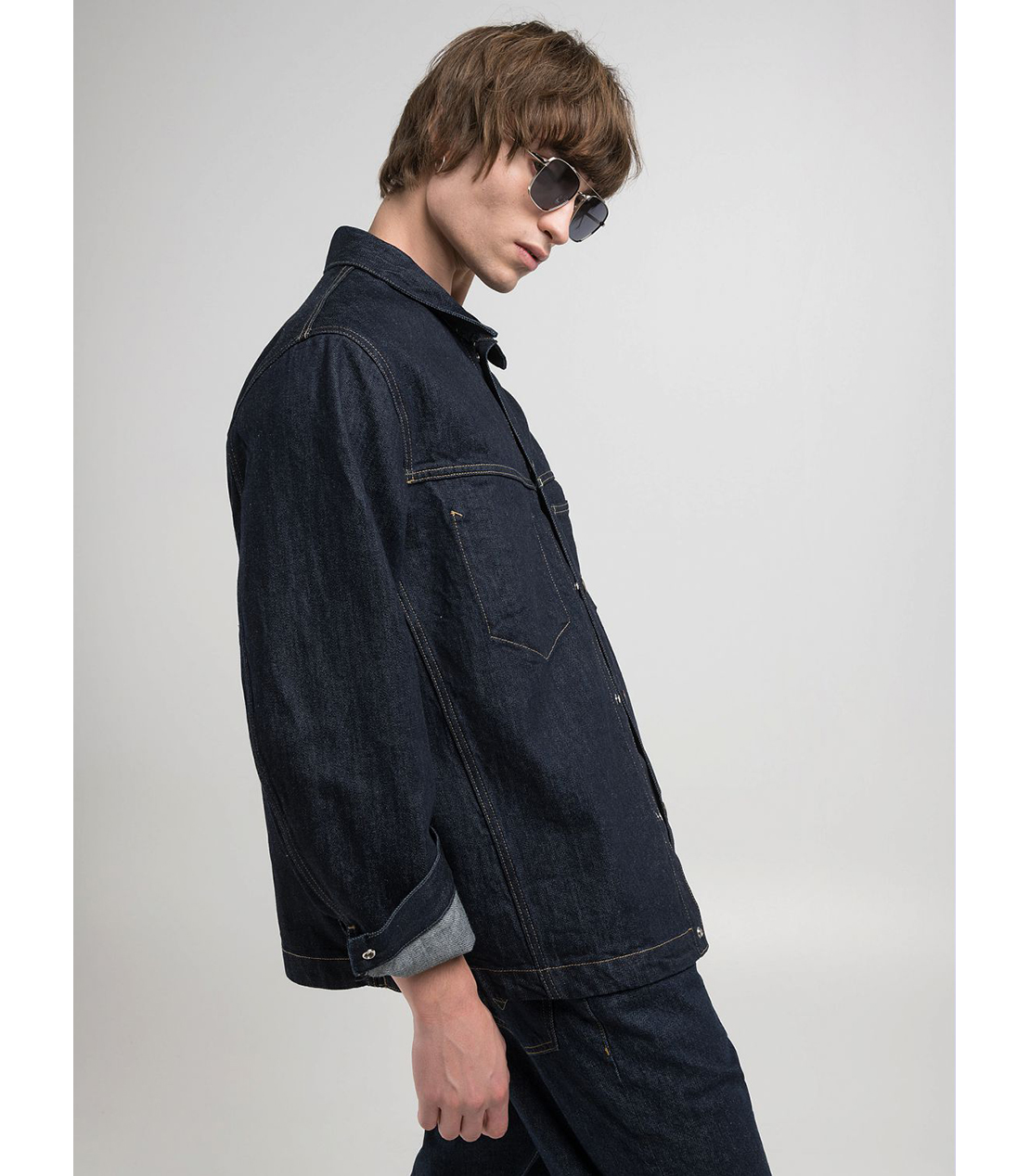 9Z1 ECO PLUS ダークデニムジャケット 詳細画像 ダークブルー 9